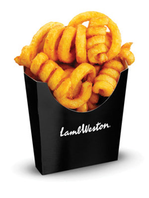 Elite. Lamb Weston Original Seasoned Twisters Skin On 4x2.5kg