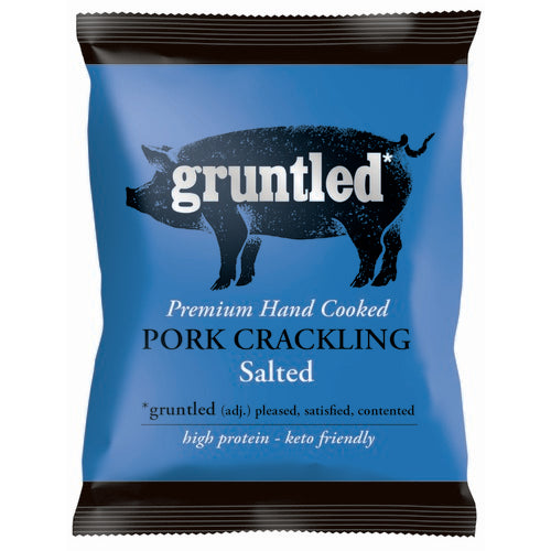 Elite. Gruntled Premium Pork Crackling Salted 20x35g