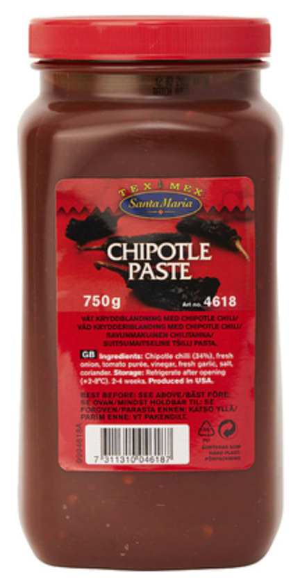 108120 SAV. Santa Maria Chipotle Paste 750gm