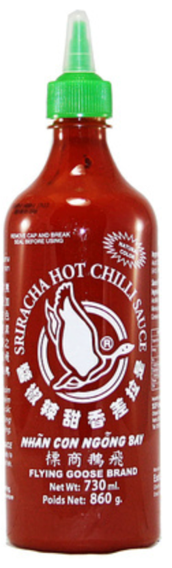184690 JP. Sriracha Chilli Sauce flying Goose 730ml