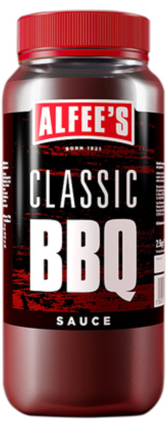 115726 SAV. BBQ Sauce Alfees 2.5kg