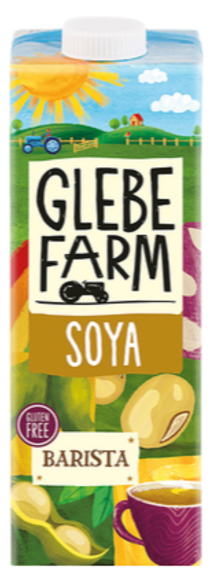 118463 SAV. Sweetened Soya Milk Barister Style G/F Glebe Farm 1 litre