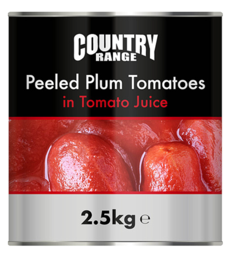 106461 SAV. Plum Tomatoes 2.5kg C/R