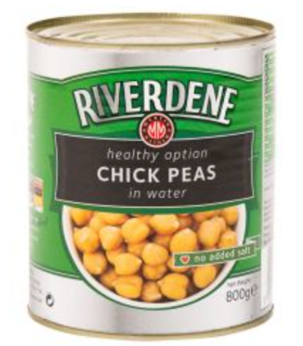 106378 SAV. Chick Peas in Water 2.5kg Riverdean