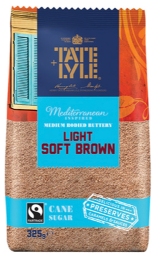 136086 SAV. Tate & Lyle Light Soft Brown Sugar 3kg