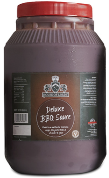 169456 SAV. BBQ Sauce House of Lords 3.78 litre