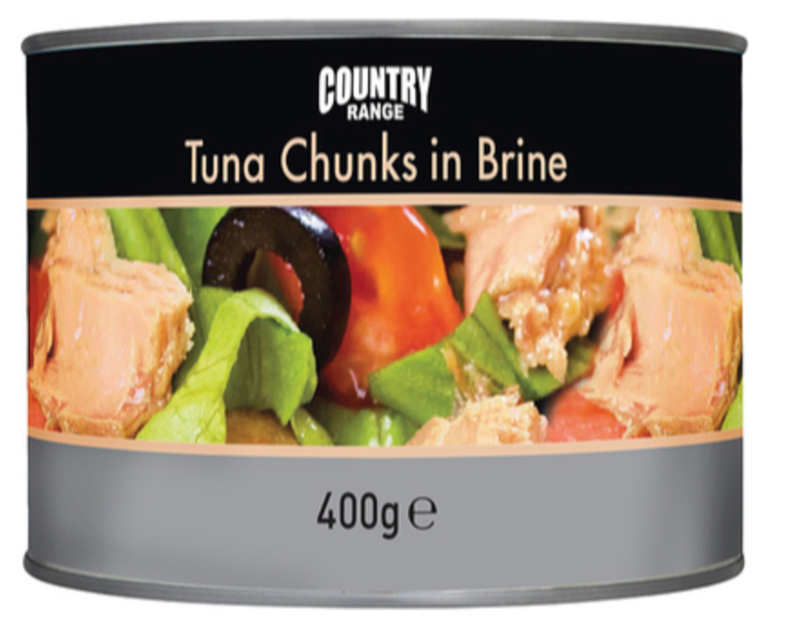 104058 SAV. Country Range Tuna Chunks In Brine 400g
