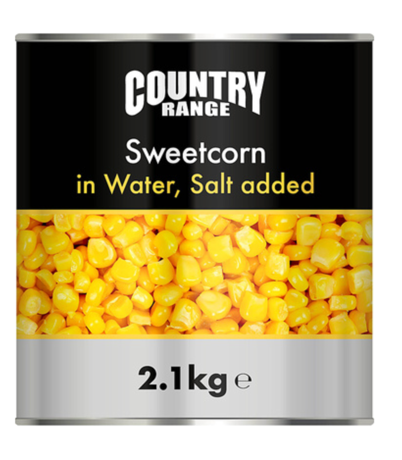 106262 SAV. Country Range Sweetcorn 2.1kg