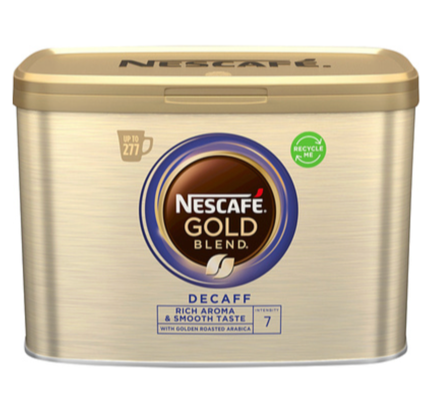 115066 SAV. Nescafe Gold Blend Decaffeinated 500gm