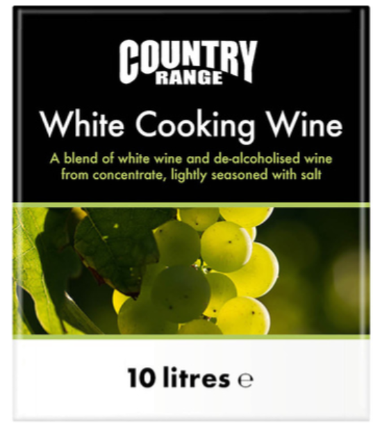 110175 SAV. Wine White Cooking 1.2% ABV 10 litre