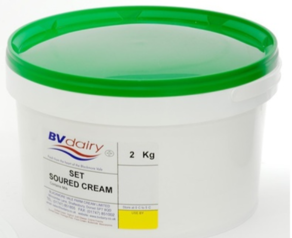 274171 SAV. Set Soured Cream. BV Brand 2kg