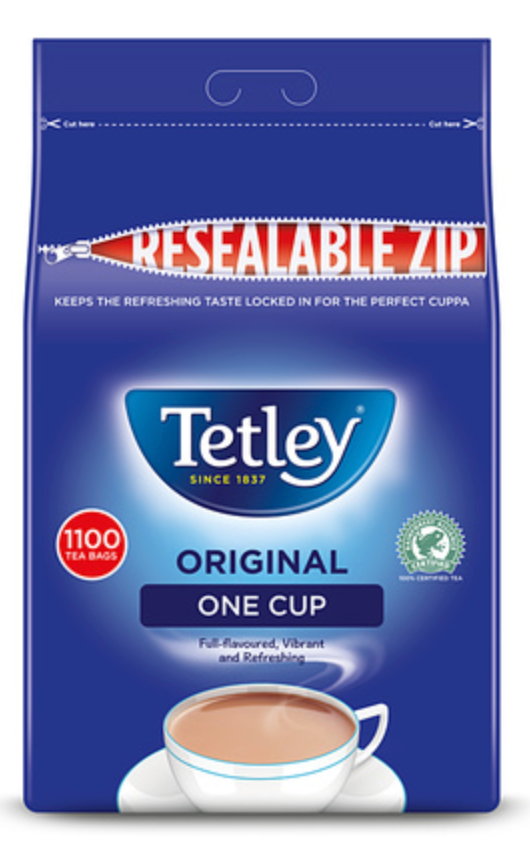 135141 SAV. Tetley One Cup Tea Bags x 1100