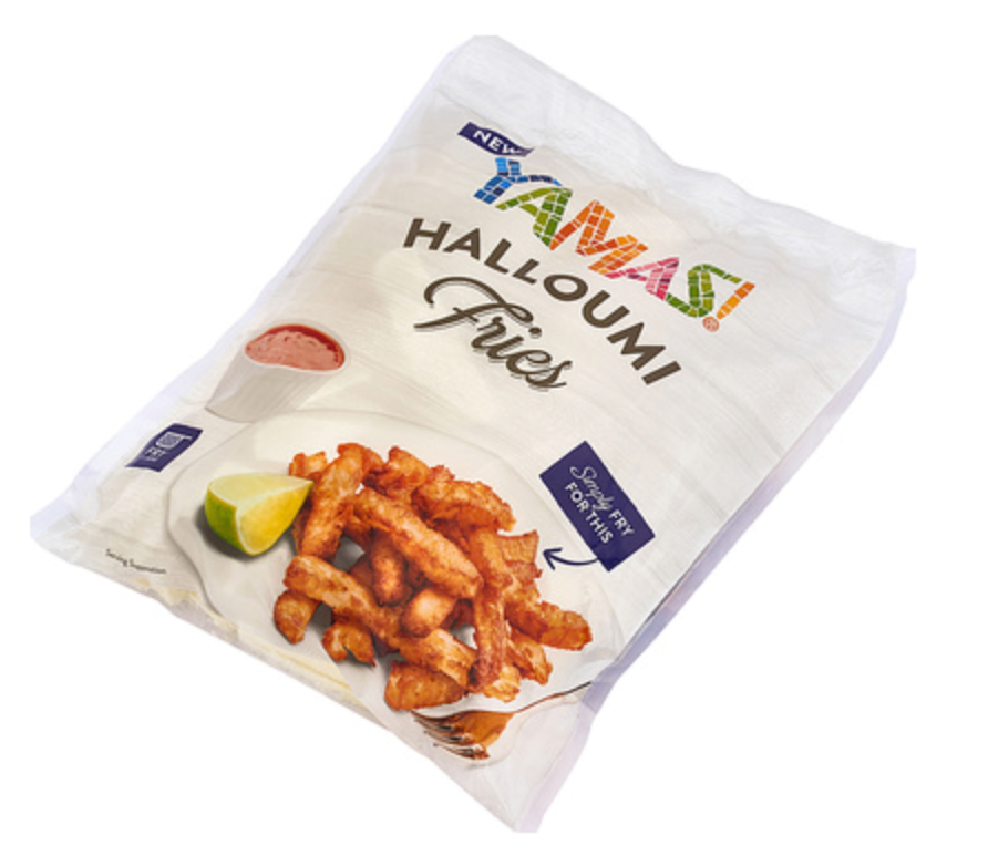 386045 SAV. Yamas Halloumi Fries 1kg