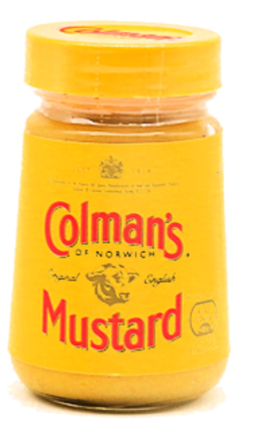 108576 SAV. Colmans English Mustard 8x100g