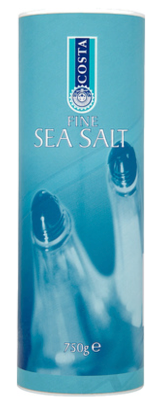 122187 SAv. Costa Fine Sea Salt 750g