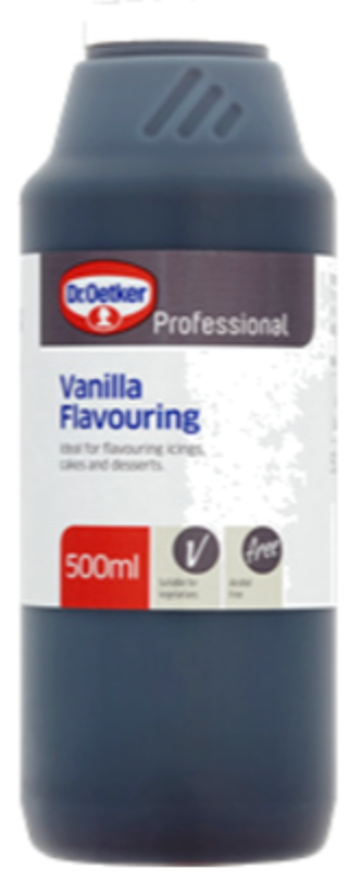 116035 SAV. Dr Oetker Vanilla Flavouring 500ml
