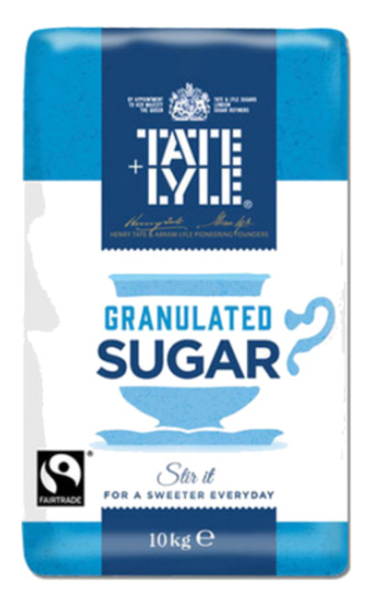 136038 SAV. Tate & Lyle Granulated Sugar 10kg