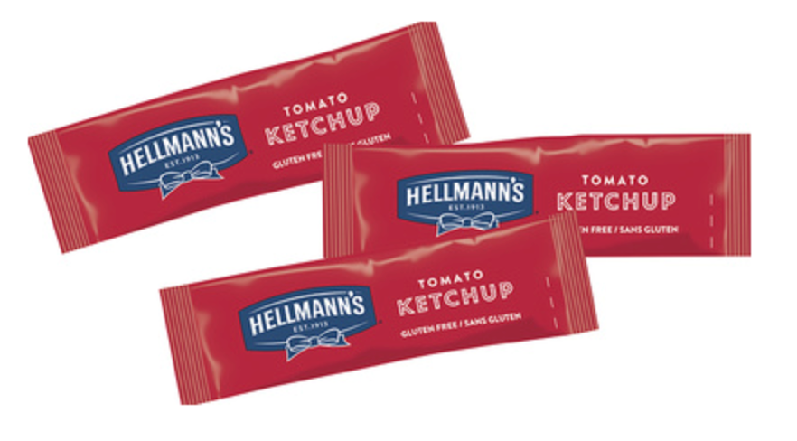 137181 SAV. Hellmann's Ketchup Sachet x198