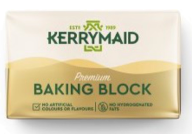 219482 SAV. Kerrymaid Dairy Free Premium Baking Margarine Blocks 40x250g