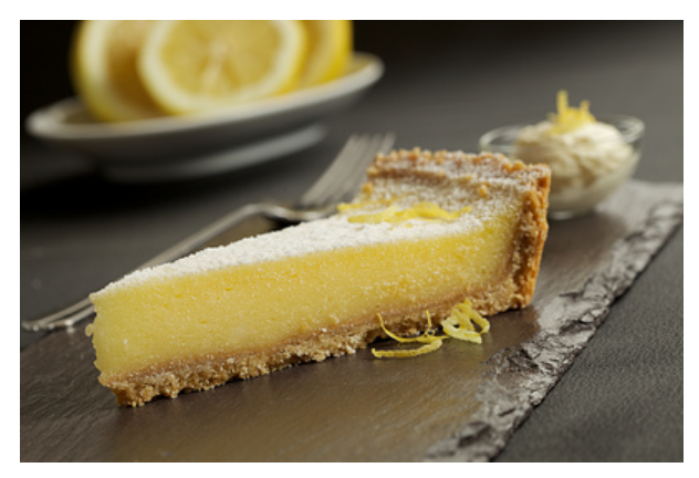 364165 SAV. Lemon Panna Cotta Tart. C/R x12