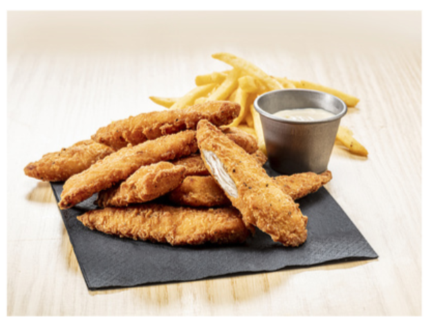 382190 SAV. Chicken Mini Fillet Goujon S/Fried M/Vale 1kg- FROZEN PRODUCT
