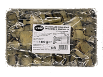 112725 SAV. Gomo Artichokes Grilled In Oil 1.5kg