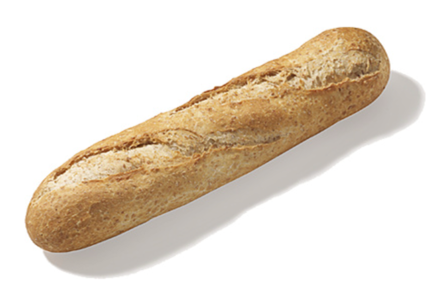 313332 SAV. La Lorraine Demi Wholemeal Baguette (Part Baked) 50x125g