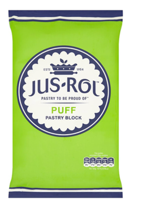 314857 SAV. Jus-Rol Puff Pastry Blocks 1.5kg