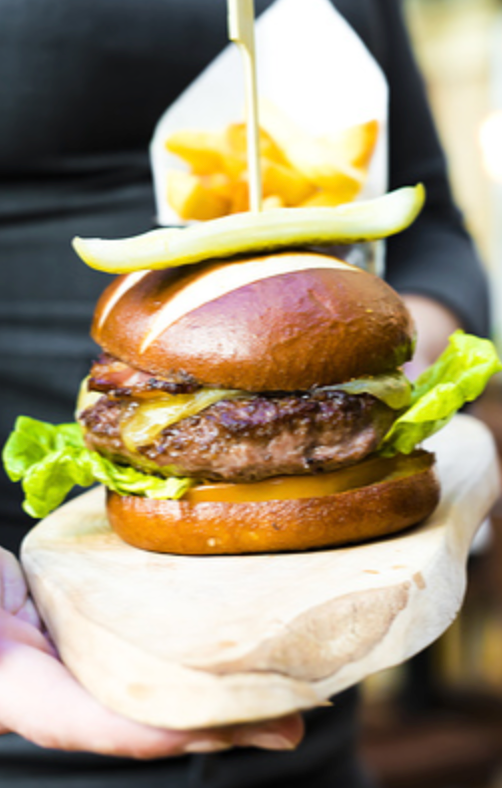 316794 SAV. Ditsch Ready Baked Pretzel Burger Bun 42x80g