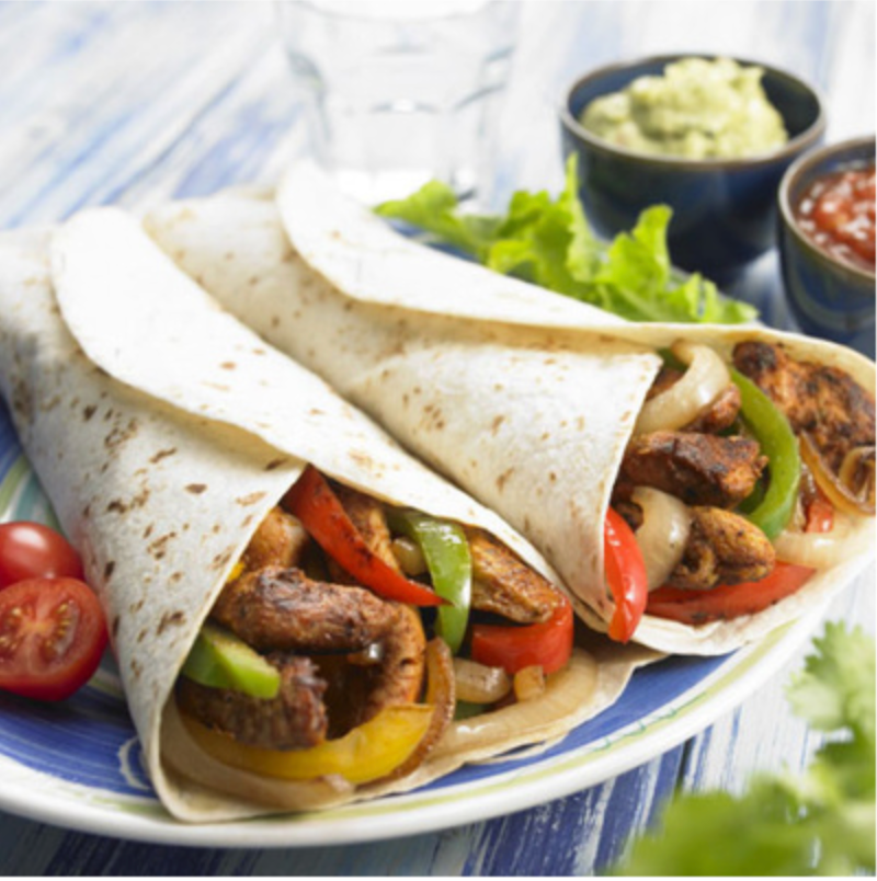 317039 SAV. Santa Maria Flour Tortillas (10 inch) 10x10g
