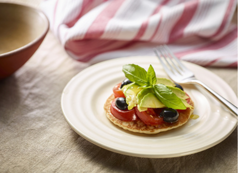 343035 SAV. Vegan American Pancakes (4.5 inch) 120x40g