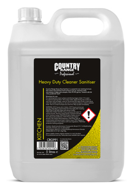 601535 SAV. H/Duty Cleaner Sanitiser x5 litre