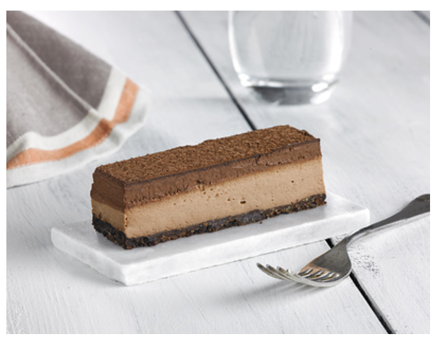 388022 SAV. Mademoiselle Cheesecake Cake Choc/Salted Caramel VEGAN 1x14ptn