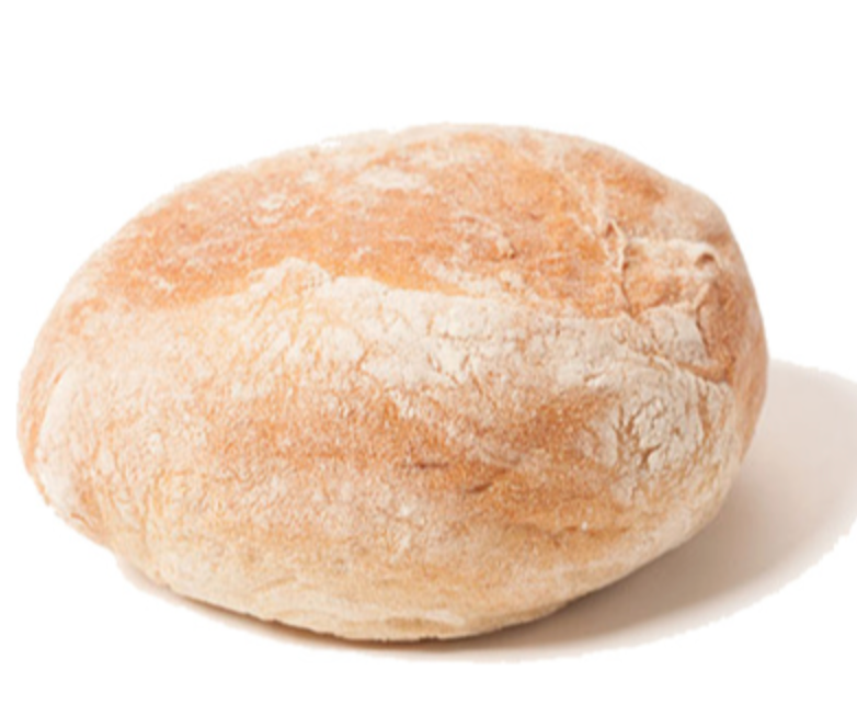 387054 SAV. Speciality Breads Round Ciabatta Rolls 40x100g