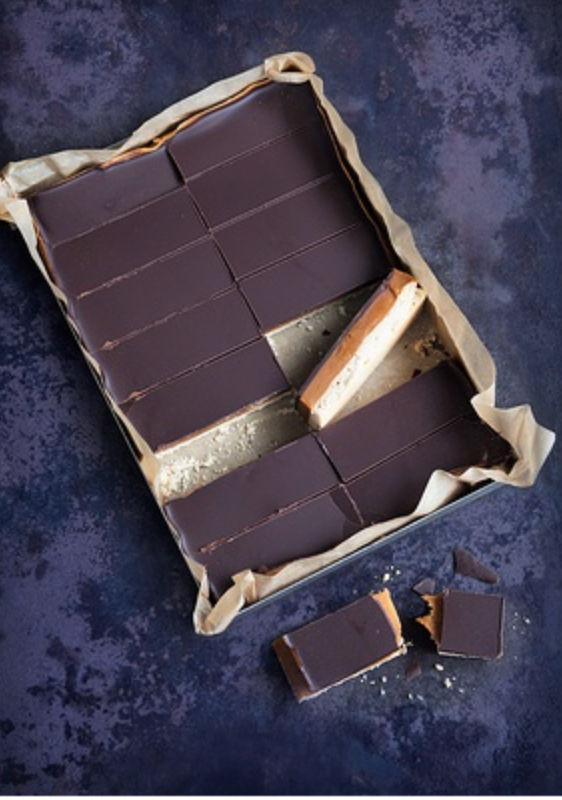 378746 SAV. Peck And Strong Chocolate Caramel Slice x16 ptn