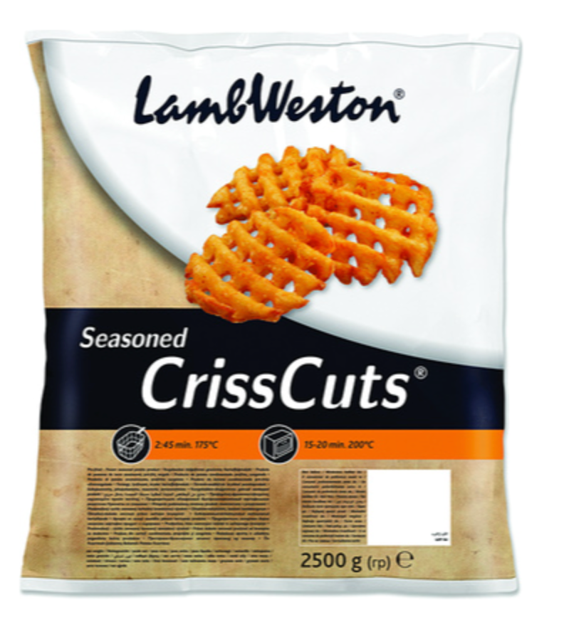319510 SAV. Lamb Weston Seasoned Crisscuts 2.5kg