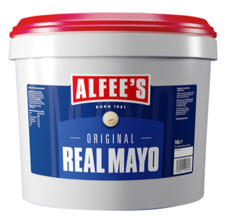129346 SAV. Alfee's Real Mayonnaise 10 litre