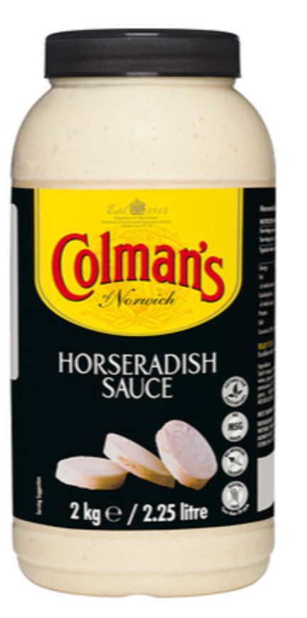 130348 SAV. Colmans Horseradish Sauce 2.25 litre