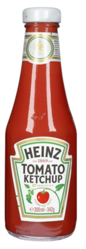 130612 SAV. Heinz Tomato Ketchup Glass Bottle 342g