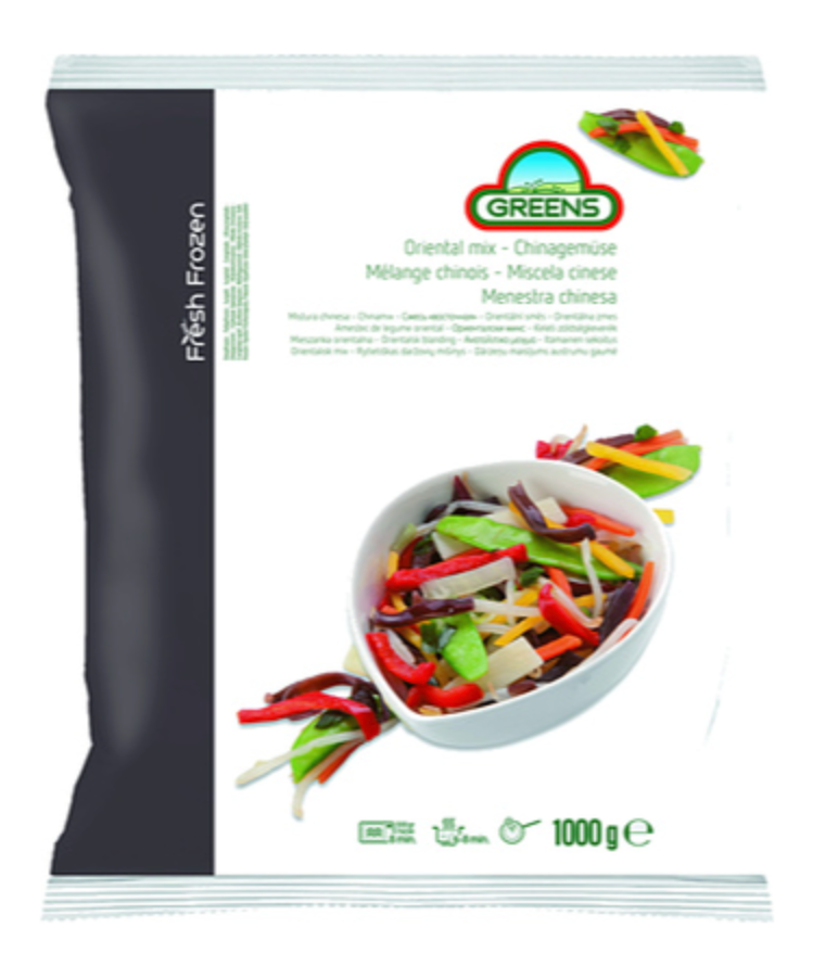 319428 SAV. Greens Oriental Vegetable Mix 1kg