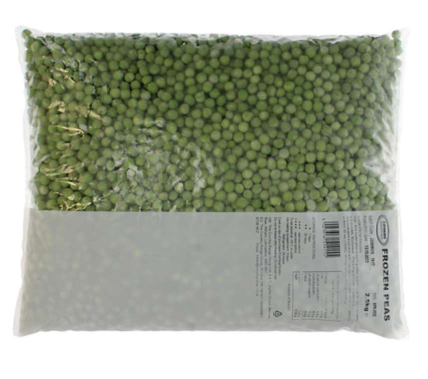 384998 SAV. Catering Essentials Garden Peas 2.5kg