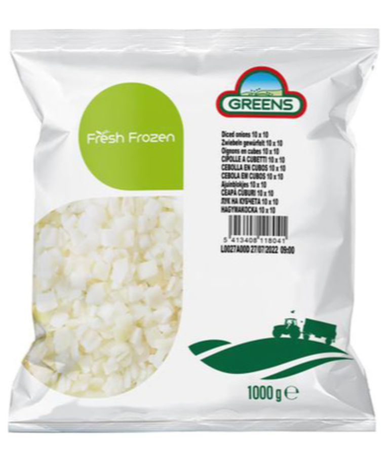 385057 SAV. Greens Diced Onions 1kg