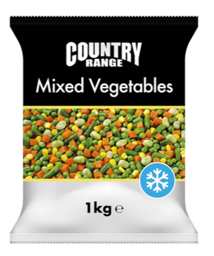 385130 SAv. Country Range Mixed Vegetables 1kg