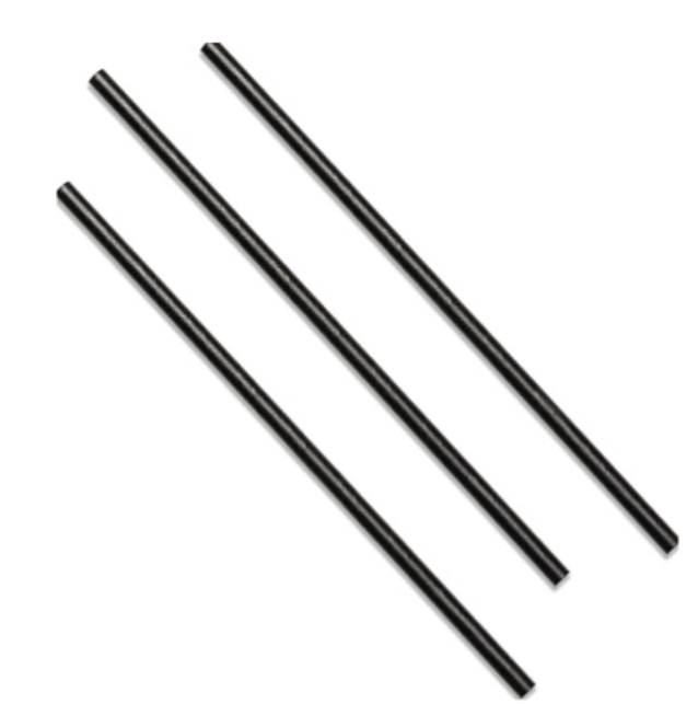 664516 SAV. Jazz Cafe Black Paper Straws 250PCS