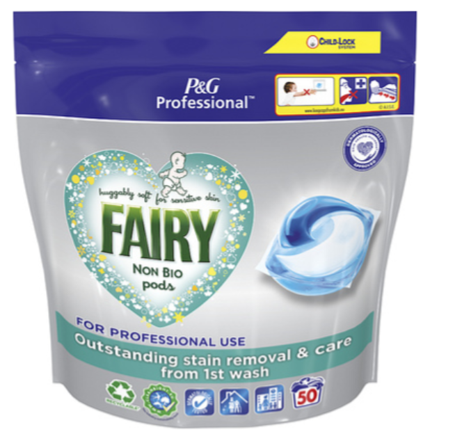 602107 SAV. Fairy Non-Bio Laundry Liquid Pods 50PCS