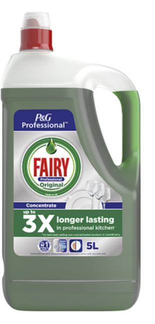 602146 SAV. Fairy Original Washing Up Liquid 5LTR