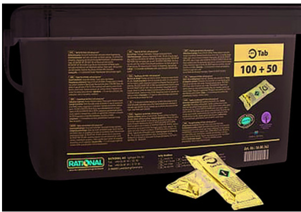 609224 SAV. Rational Care Control Oven Cleaner Tablet. x150