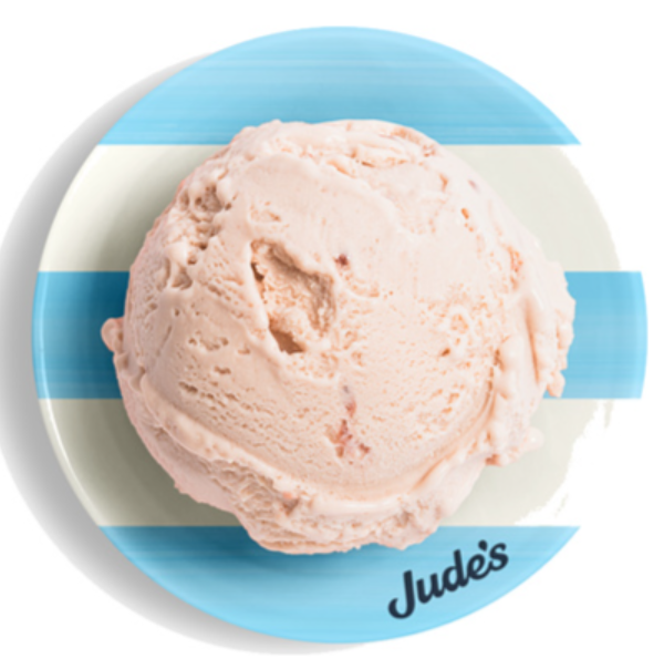 389508 SAV. Judes Individual Strawberries and Cream Ice Cream Tubs 24 X 100ML
