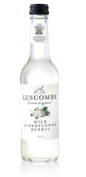 133674 SAV. Luscombe Wild Elderflower Bubbly 24 X 270ML