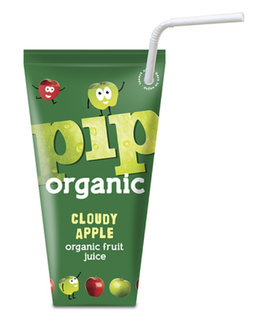 149002 SAV. Pip Organic Cloudy Apple Juice 24 X 180ML